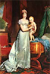 Marie-Louise med Kungen av Rom/Napoleon II